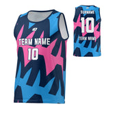Flight Singlet Zest - Navy & Pink